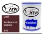 Preview: Opel, Bordeauxrot Metallic, 545: 500ml Lackdose, von ATW Autoteile West.